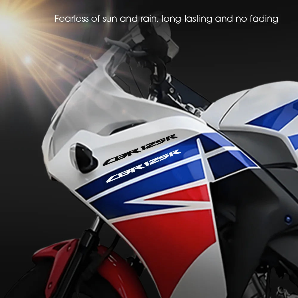 Sticker Master CBR125R Motosiklet Sticker Seti - Honda CBR 125R Uyumlu (2003-2019)
