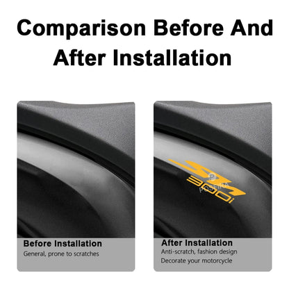 Honda SH 300i Sticker Seti | 2007-2021 Yan Grenaj Logosu 2 Adet - Sticker Master