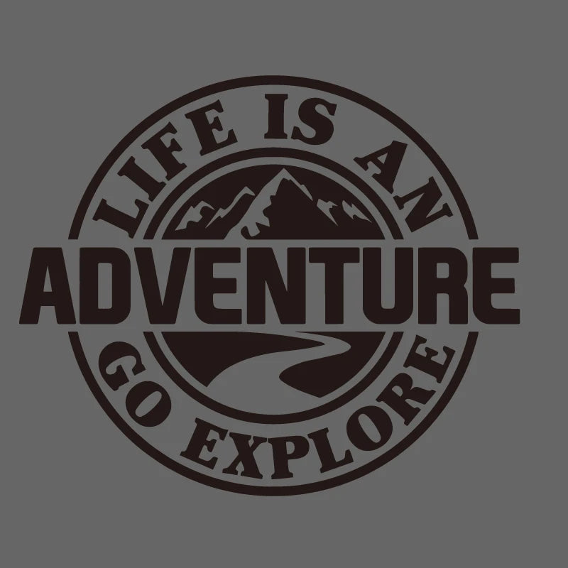 Life Is An Adventure Go Explore Macera Stickerı | Sticker Master