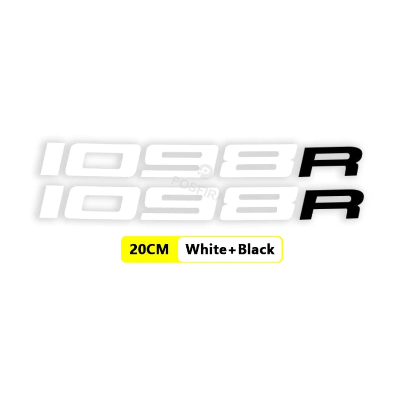 Ducati 1098 Karbon Sticker Su Geçirmez Motosiklet Çıkartma | Sticker Master