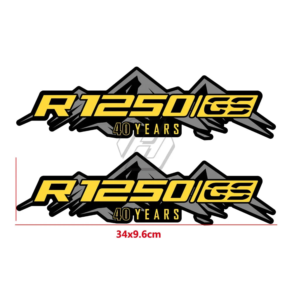 BMW R1200GS R1250GS Çanta Sticker Çıkartma Seti | Sticker Master