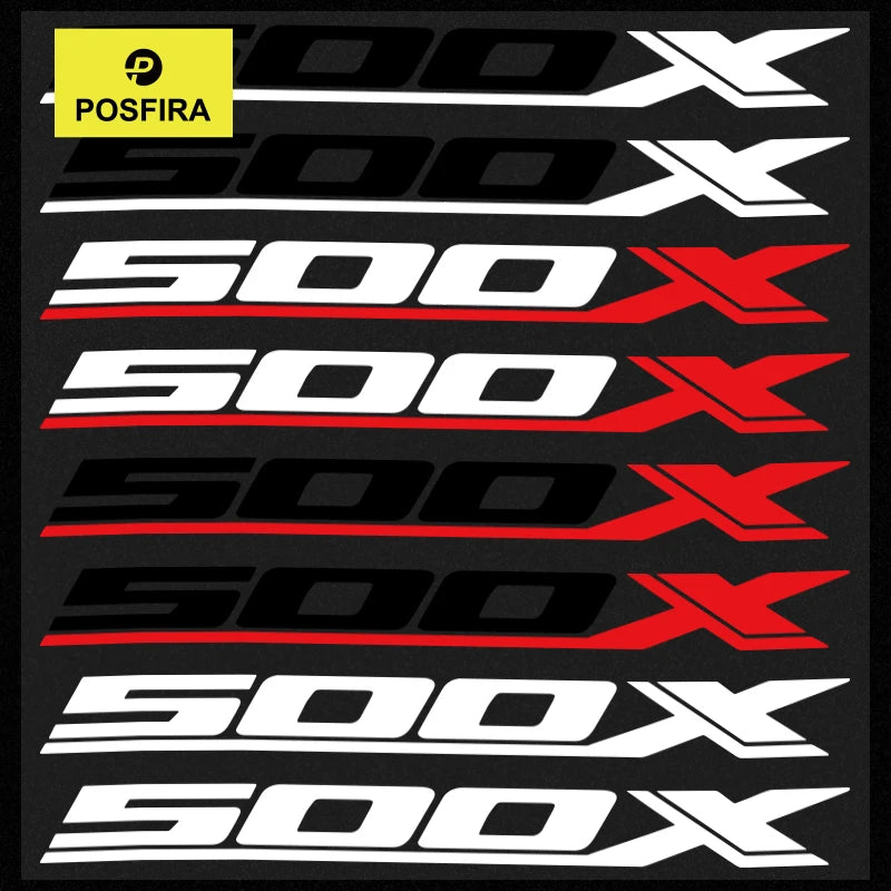 Honda CB500X Sticker Seti | 2013-2023 Macera Logosu (2 Adet) - Sticker Master
