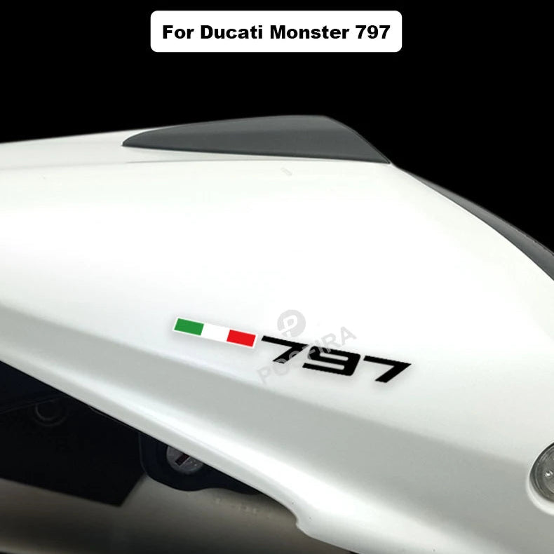 Ducati Monster 797 Motosiklet Sticker Seti | Sticker Master