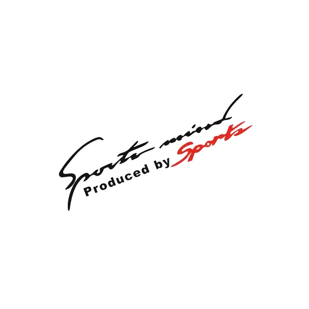 Sticker Master "Sports Mind" Far ve Kapı Sticker 27x8 CM