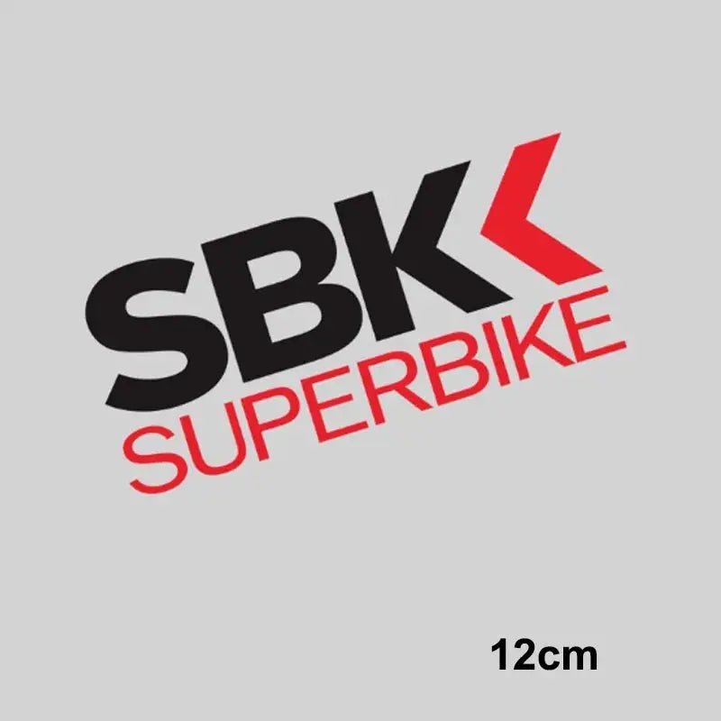 SBK Sticker | Superbike Dünya Şampiyonası FIM Yarış Logosu (12cm) Sticker Master