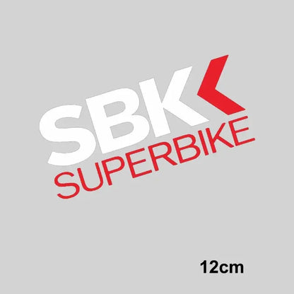 SBK Sticker | Superbike Dünya Şampiyonası FIM Yarış Logosu (12cm) Sticker Master