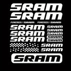 SRAM Uyumlu 2D Flat Sticker Seti 12 Adet | Premium Çıkartma