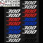 SYM 300 Sticker Seti | Su Geçirmez "300" Motor Etiketi
