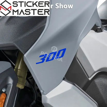 SYM 300 Uyumlu Sticker Seti | Su Geçirmez "300" Motor Etiketi Sticker Master
