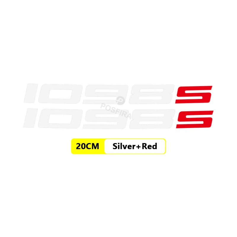 Ducati 1098 Karbon Sticker Su Geçirmez Motosiklet Çıkartma | Sticker Master