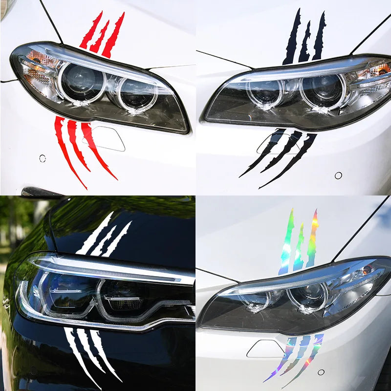 Sticker Master Pençe İzi Kaput & Far Sticker (Ghost Claw)