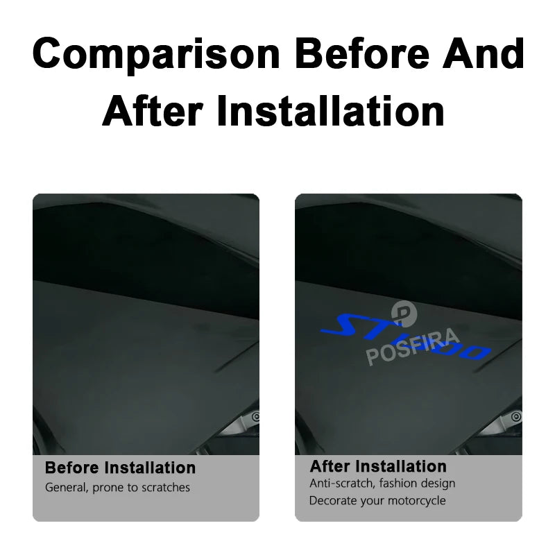 Honda Pan European ST 1300 Sticker Seti | 2002-2017 Touring Logosu (2 Adet)