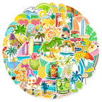 50’li Yaz Tatili Plaj Sticker Seti | Sticker Master