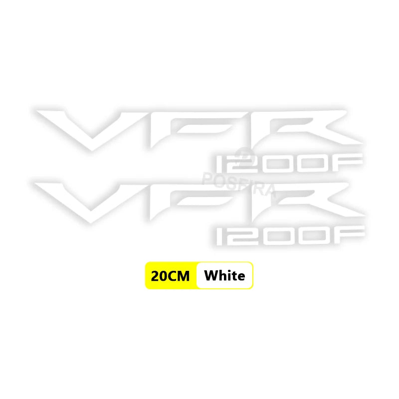 Honda VFR 1200F Sticker Seti | 2010-2016 Yan Grenaj Logosu (2 Adet) - Sticker Master