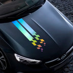 Sticker Master Universal Kaput Spor Şerit Plaid Sticker (2 Adet)