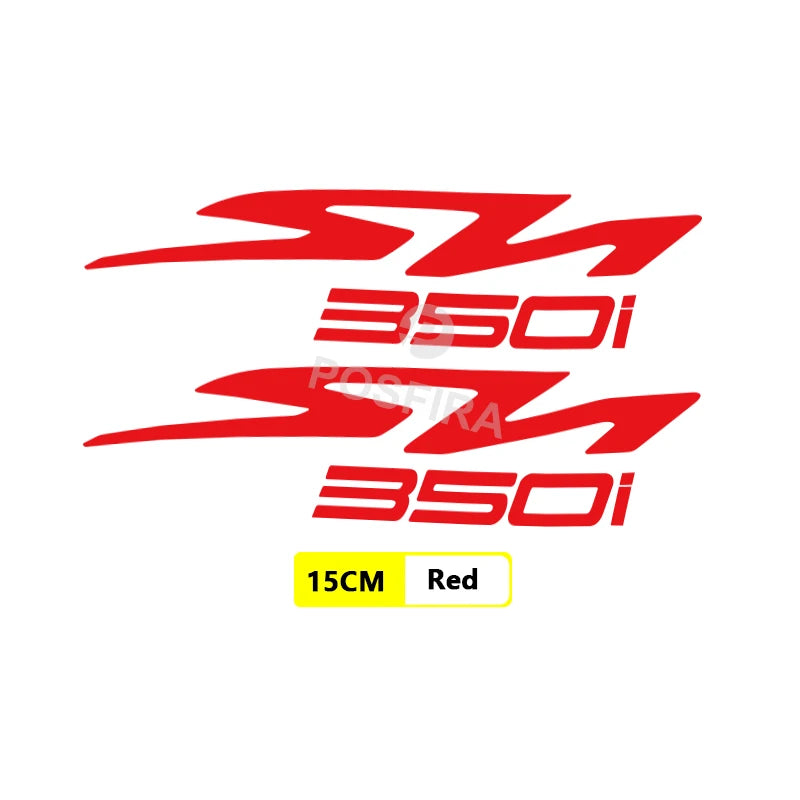 Honda SH 350i Sticker Seti | 2021-2025 Yan Grenaj Logosu (2 Adet) - Sticker Master