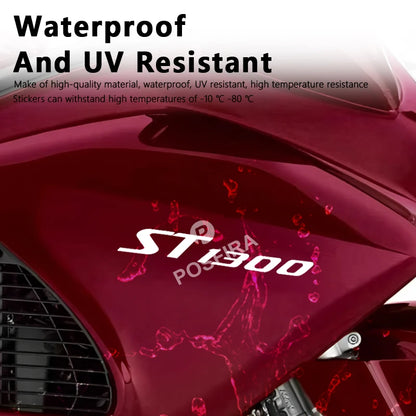 Honda Pan European ST 1300 Sticker Seti | 2002-2017 Touring Logosu (2 Adet)