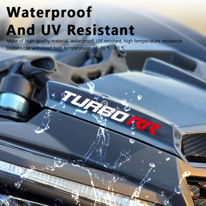 Can-Am Maverick X3 Turbo RR Sticker Seti | Yan Panel ve Kapı Logosu