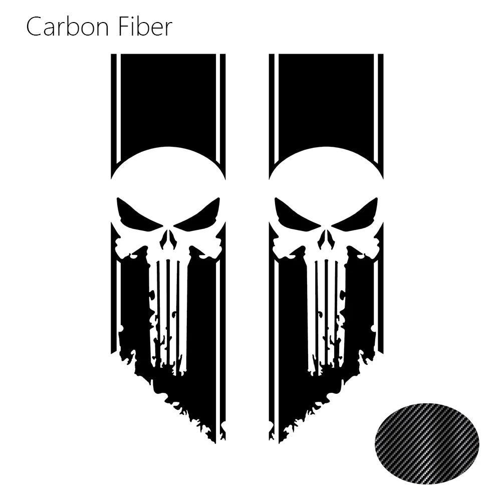 Ghost Skull Pickup Sticker Seti Su Geçirmez | Sticker Master