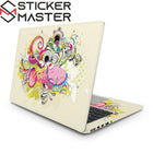Sanatsal Soyut Laptop Sticker Moda Tasarım Seti | Sticker Master