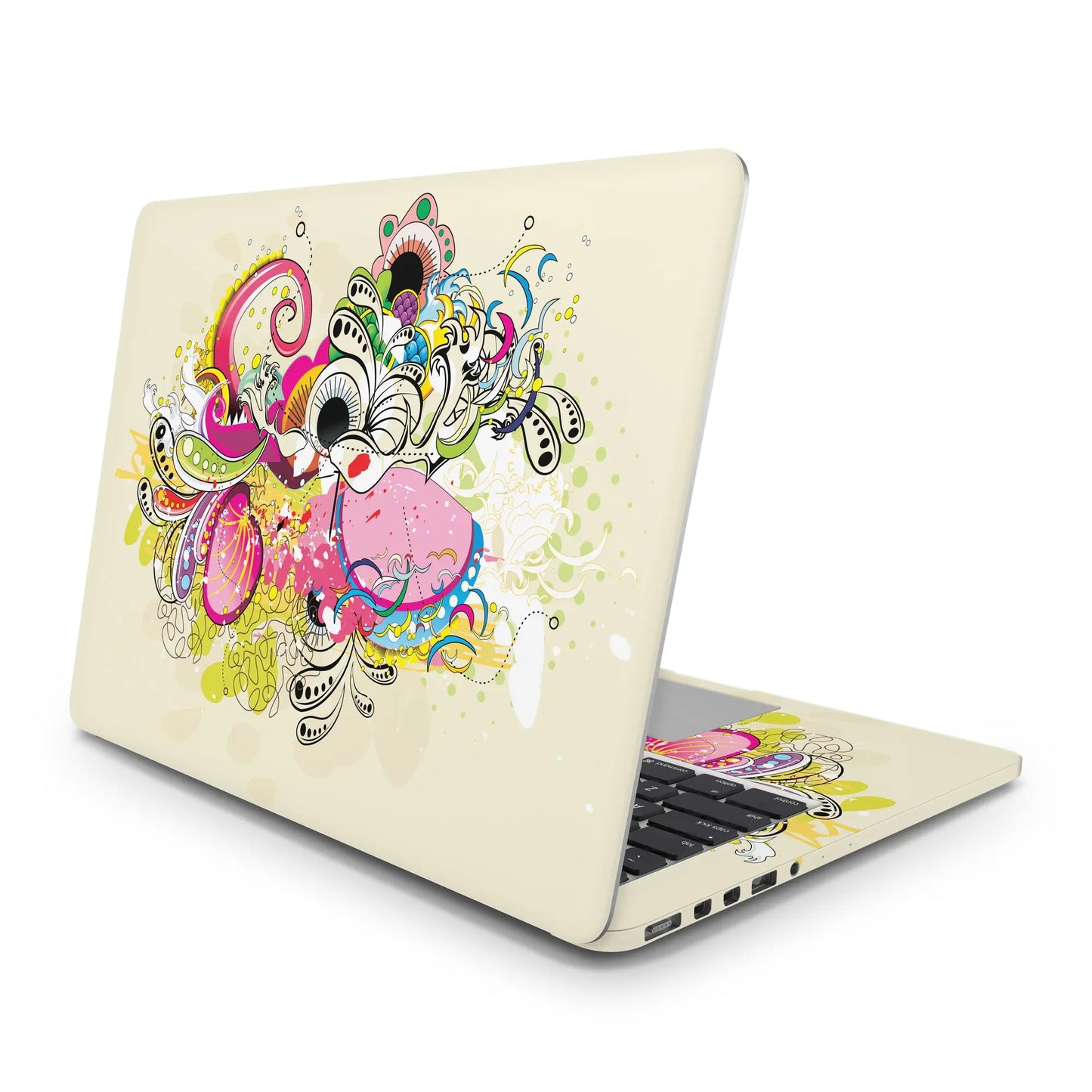 Sticker Master Fashion Design Evrensel Sticker Dizüstü Bilgisayar Vinil Sticker Decal 12" 13" 13.3" 14" 15" 15.4" 15.6 inç Dizüstü Bilgisayar Çıkartma Koruyucu Macbook Asus Acer Hp Lenovo Huawei Dell İçin - Sticker Master