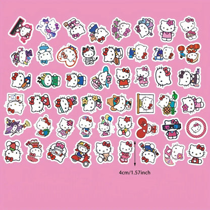 Hello Kitty Kuromi Melody Stil Sticker Seti | Sticker Master - Sticker Master