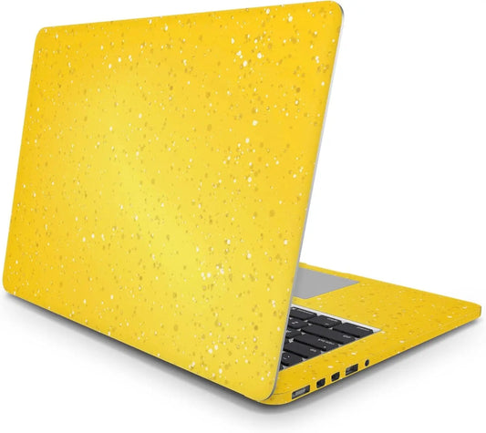 Sticker Master Yellow Stripes Evrensel Sticker Dizüstü Bilgisayar Vinil Sticker Decal 12" 13" 13.3" 14" 15" 15.4" 15.6 inç Dizüstü Bilgisayar Çıkartma Koruyucu Macbook Asus Acer Hp Lenovo Huawei Dell İçin - Sticker Master
