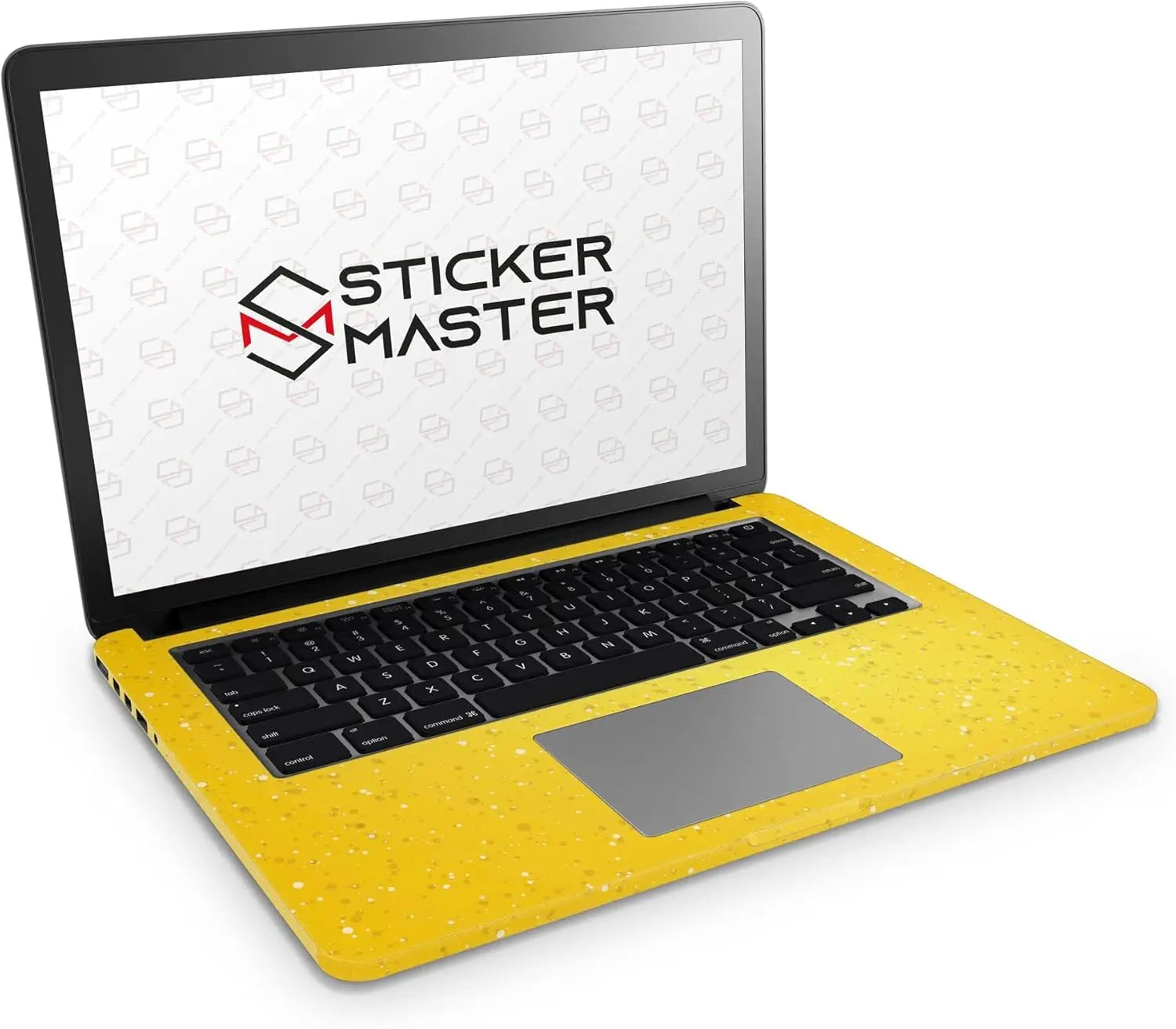 Sticker Master Yellow Stripes Evrensel Sticker Dizüstü Bilgisayar Vinil Sticker Decal 12" 13" 13.3" 14" 15" 15.4" 15.6 inç Dizüstü Bilgisayar Çıkartma Koruyucu Macbook Asus Acer Hp Lenovo Huawei Dell İçin - Sticker Master