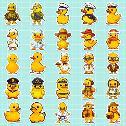 Sarı Ördek Sticker Seti 50’li | Sticker Master - Sticker Master