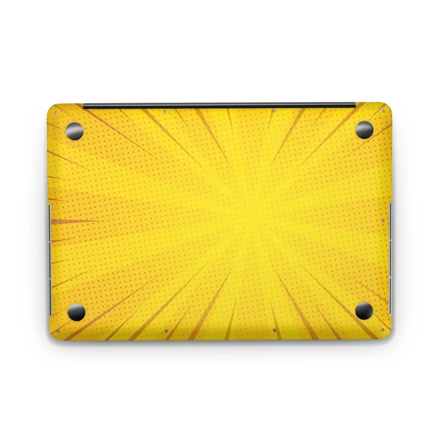 Sticker Master Yellow Comic Evrensel Sticker Dizüstü Bilgisayar Vinil Sticker Decal  12" 13" 13.3" 14" 15" 15.4" 15.6 inç Dizüstü Bilgisayar Çıkartma Koruyucu Macbook Asus Acer Hp Lenovo Huawei Dell İçin - Sticker Master