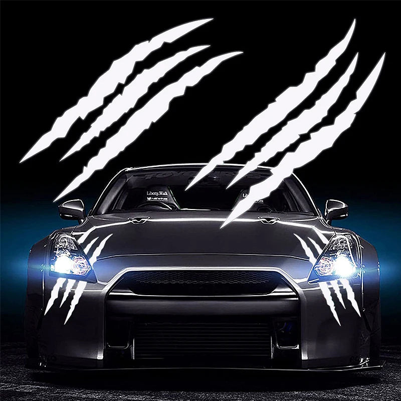 Sticker Master Pençe İzi Kaput & Far Sticker (Ghost Claw)