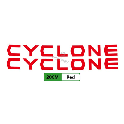 Cyclone Uyumlu Logo Sticker | Yan Grenaj - Sticker Master