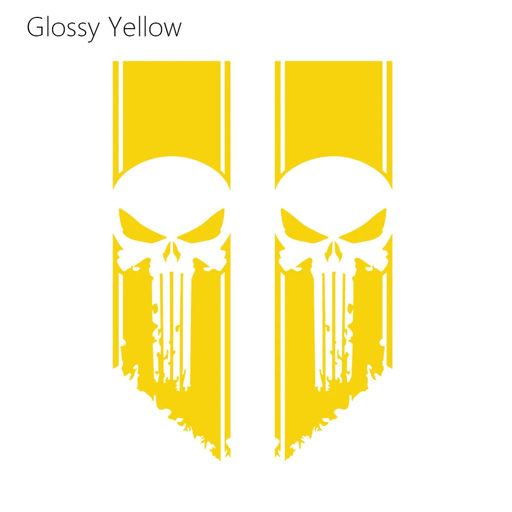 Ghost Skull Pickup Sticker Seti Su Geçirmez | Sticker Master