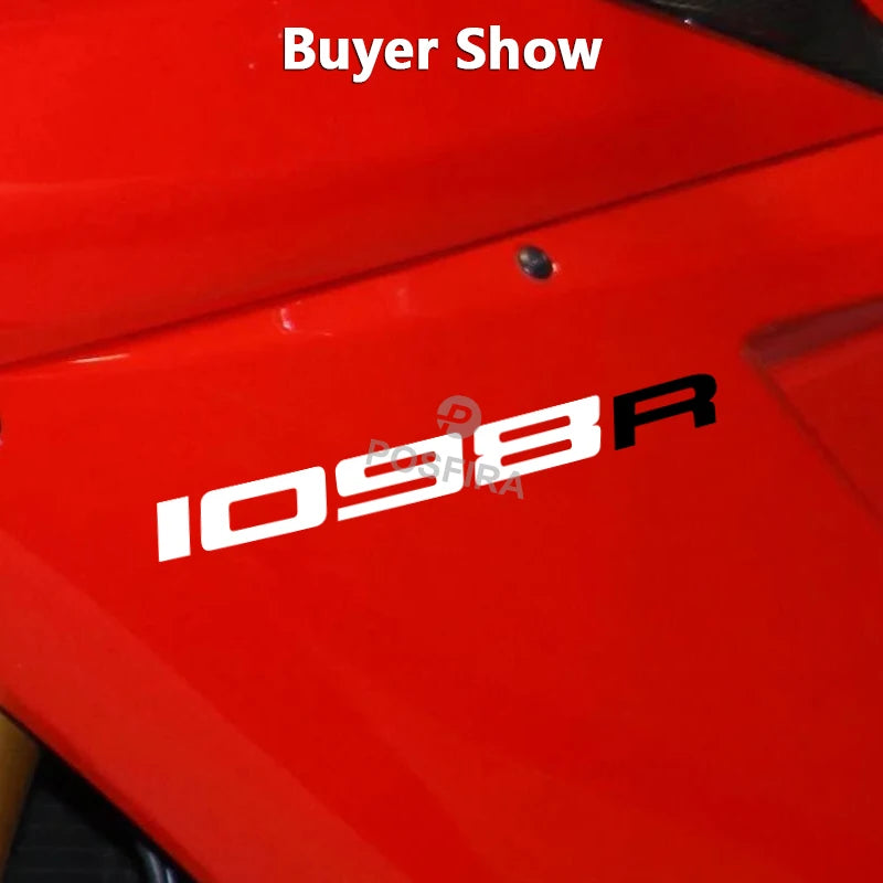 Ducati 1098 Karbon Sticker Su Geçirmez Motosiklet Çıkartma | Sticker Master