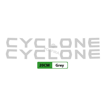 Cyclone Uyumlu Logo Sticker | Yan Grenaj - Sticker Master