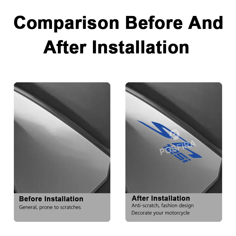 Honda SH 125i Sticker Seti | 2010-2024 Yan Grenaj Logosu (2 Adet) - Sticker Master