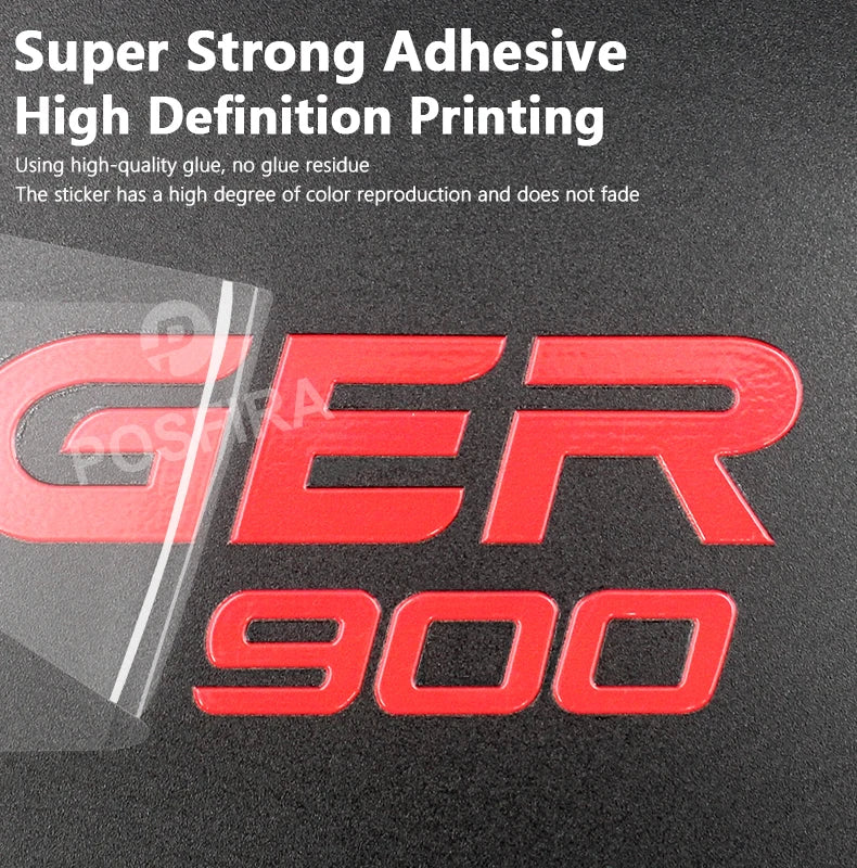 QJMotor SRT700X Sticker Seti Siyah Beyaz Kırmızı Gri Çıkartma | Sticker Master