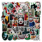 Sticker Master 50 Adet Joker Sticker Set Motor Oto Araç Laptop Telefon Çıkartma Etiket