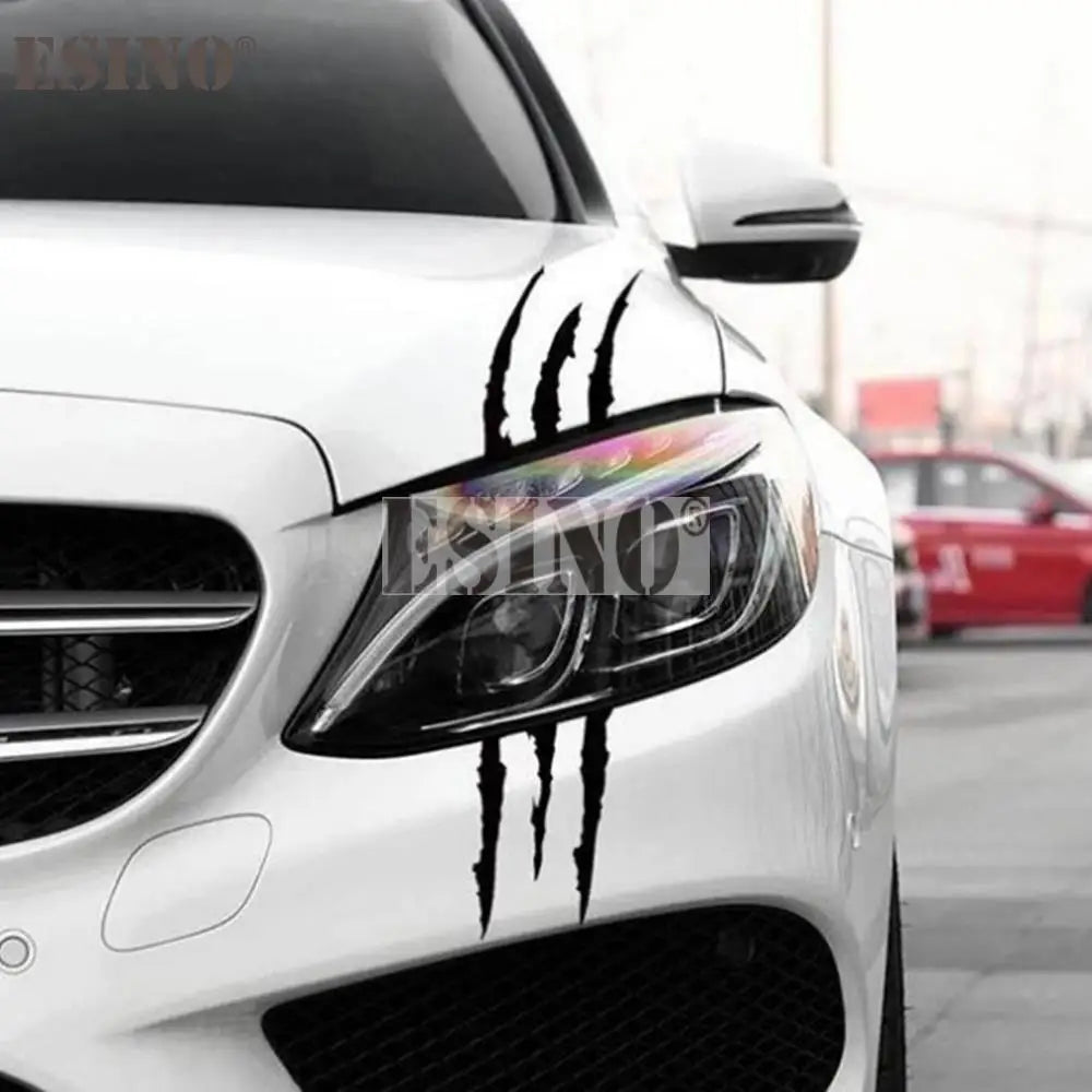 Sticker Master Ghost Claw Scratch Sticker – Far & Gövde Dekoratif Çizik Efektli Vinil Çıkartma