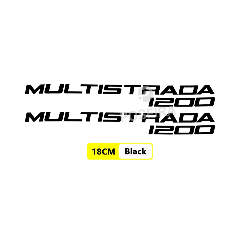 Ducati Multistrada 1200S Sticker Seti Su Geçirmez | Sticker Master