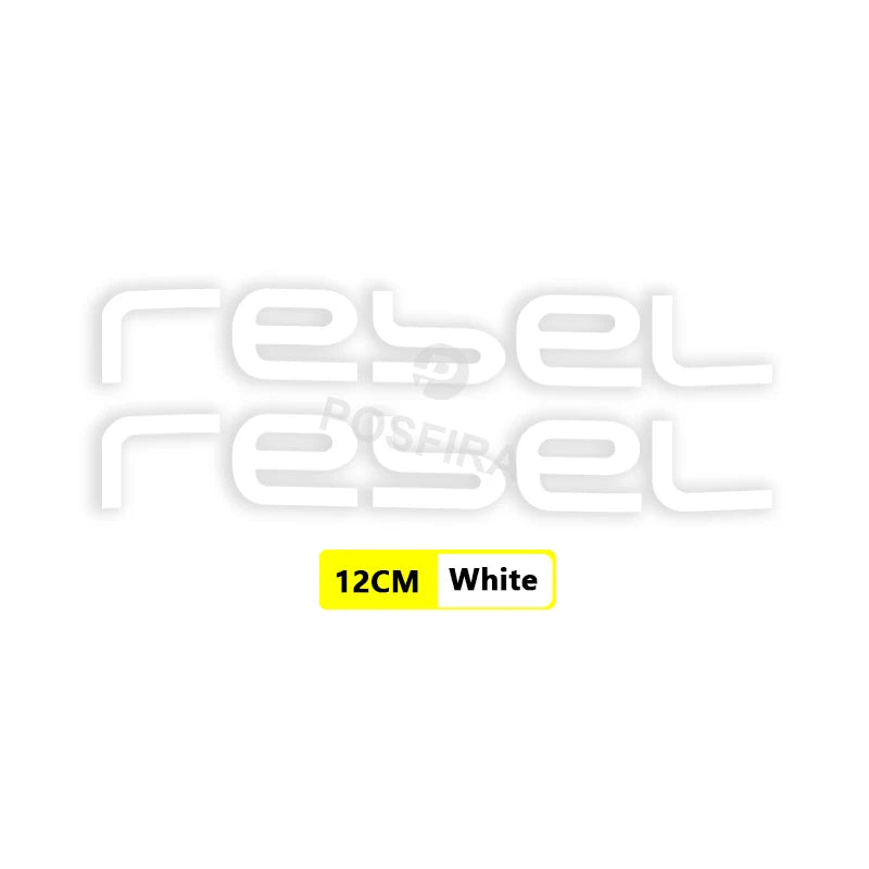 Honda Rebel Sticker Seti | CMX 250 500 1100 Yan Kapak ve Çamurluk Logosu (2017-2024) - Sticker Master