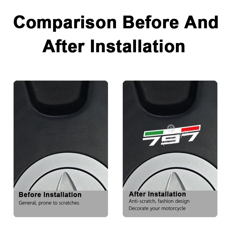 Ducati Monster 797 Motosiklet Sticker Seti | Sticker Master