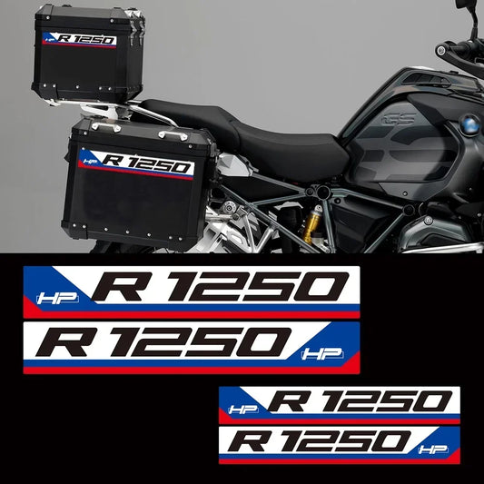 Sticker Master BMW R1250R GS RT ADV Motosiklet Sticker Seti – Kutu, Cam, Gövde ve Kask Uyumlu