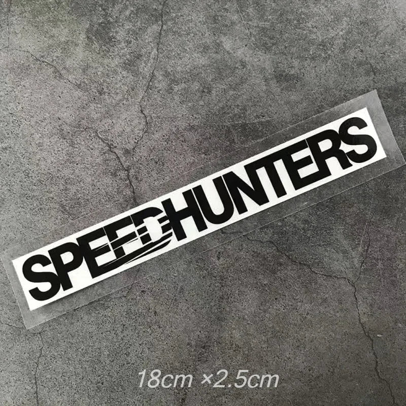 Sticker Master JDM Speed Hunters Sticker Oto Araç Motor 18cm Vinil Çıkartma Yapıştırma