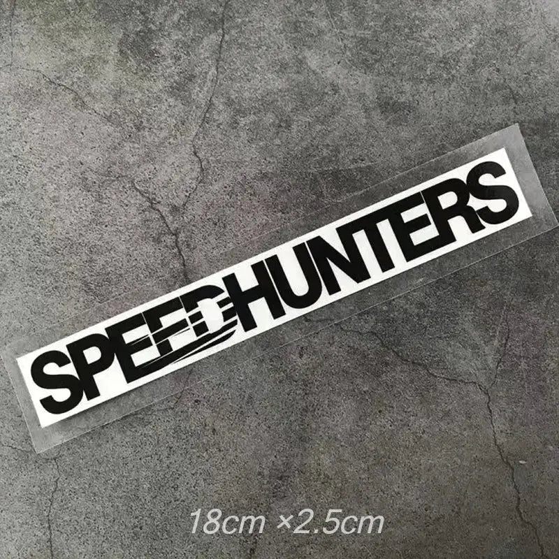 Sticker Master JDM Speed Hunters Sticker Oto Araç Motor 18cm Vinil Çıkartma Yapıştırma Sticker Master