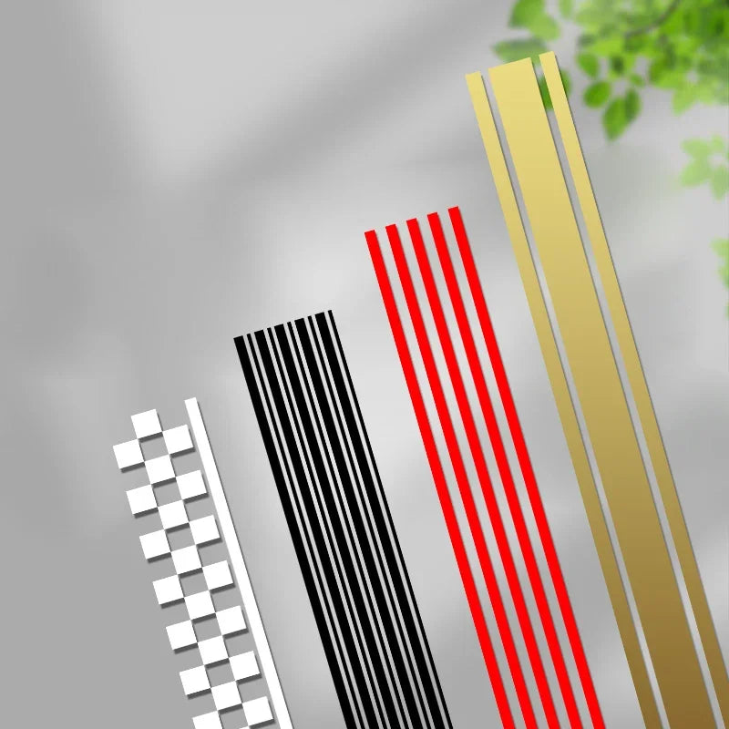 Sticker Master 50 Cm Çizgi Motor Sticker (Yakıt Deposu, Gövde, Kask)