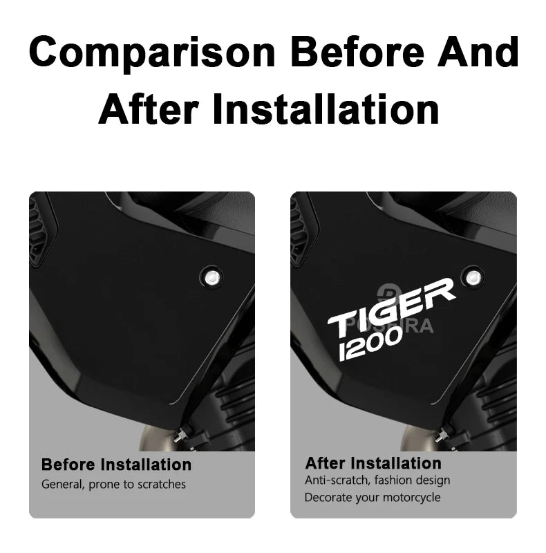 Triumph Tiger 1200 Sticker Seti Su Geçirmez | Sticker Master