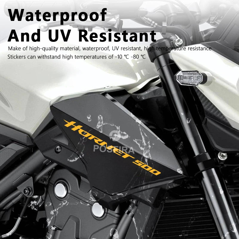 Honda Hornet CB500 Sticker Seti | 2024-2025 Yeni Kasa Logosu (2 Adet) - Sticker Master