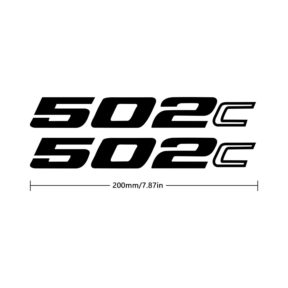 Sticker Master Benelli 502C Sticker Set – Suya Dayanıklı Vinil (2019-2023)