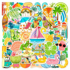 50’li Yaz Tatili Plaj Sticker Seti | Sticker Master
